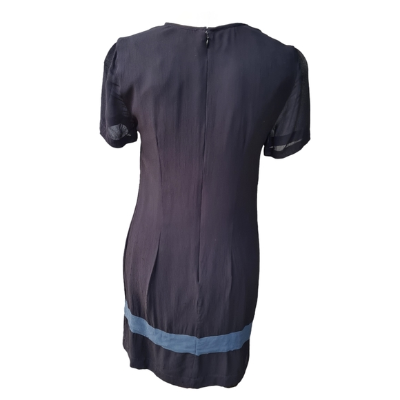 French Connection UK 4 Colour Block Lightweight Shift Dress - Picture 3 of 8